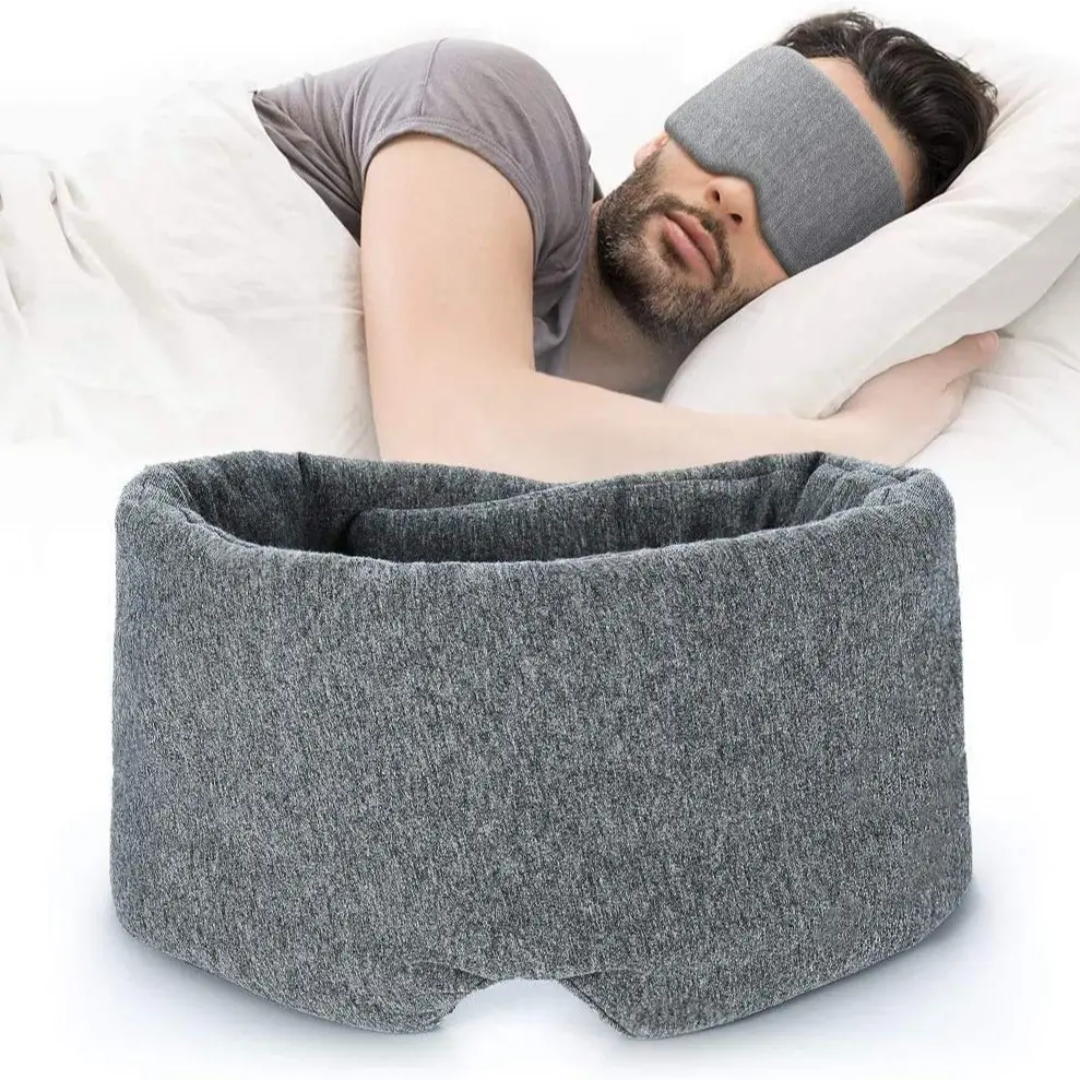 Comfortable Sleep Eye Mask – Soft, Adjustable, and Light Blocking for Restful Sleep