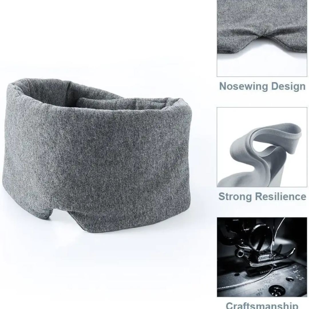 Comfortable Sleep Eye Mask – Soft, Adjustable, and Light Blocking for Restful Sleep