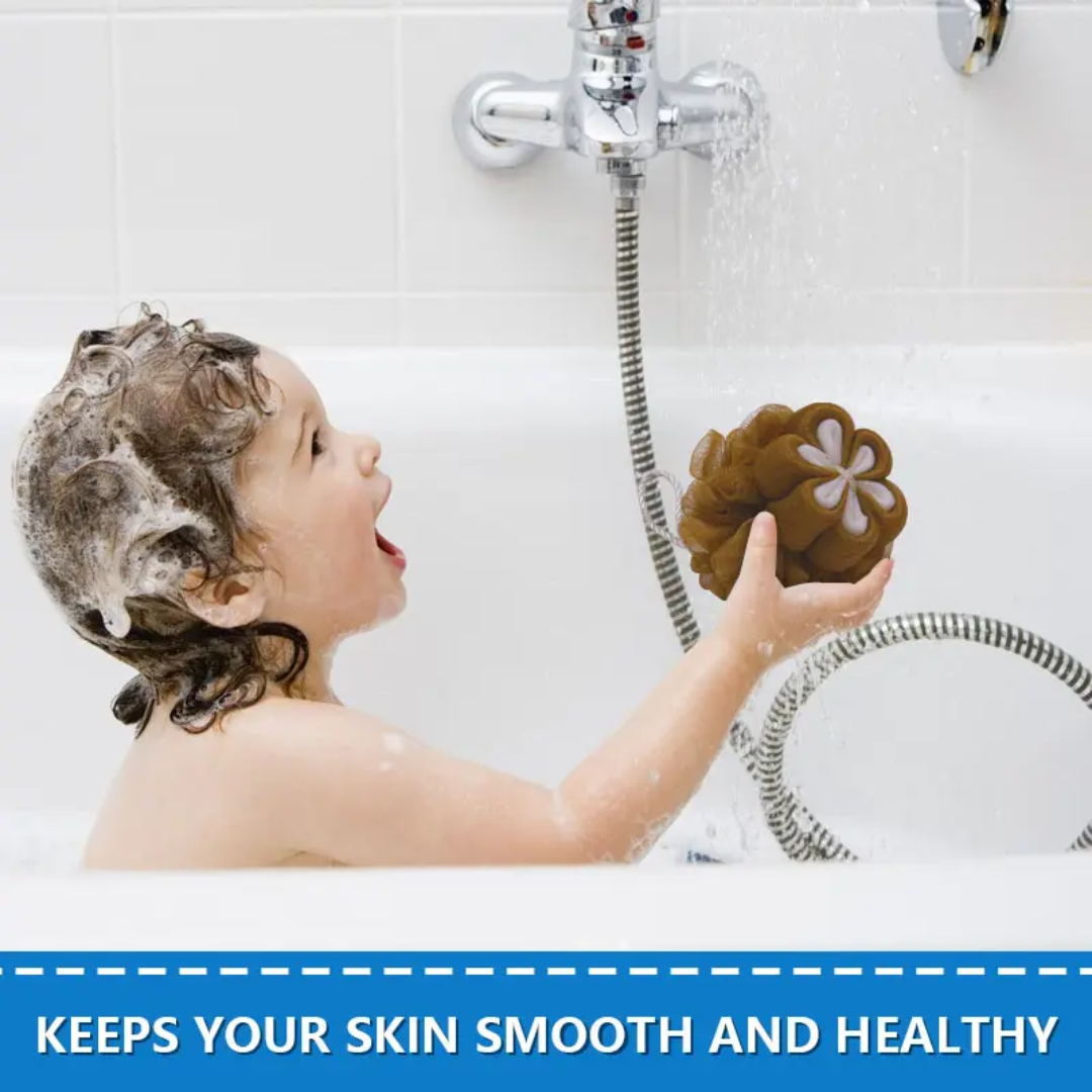 Soft Mesh Bath Ball - Luxurious Body Cleaner for Smooth, Radiant Skin