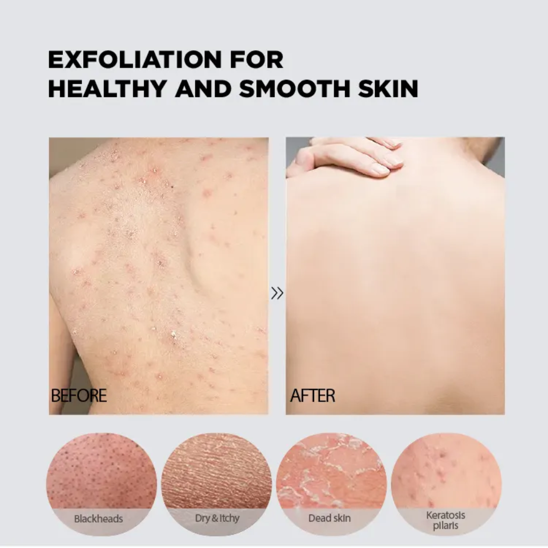 Double-Sided Exfoliating Scrub Glove - Soft & Firm for Perfect Skin