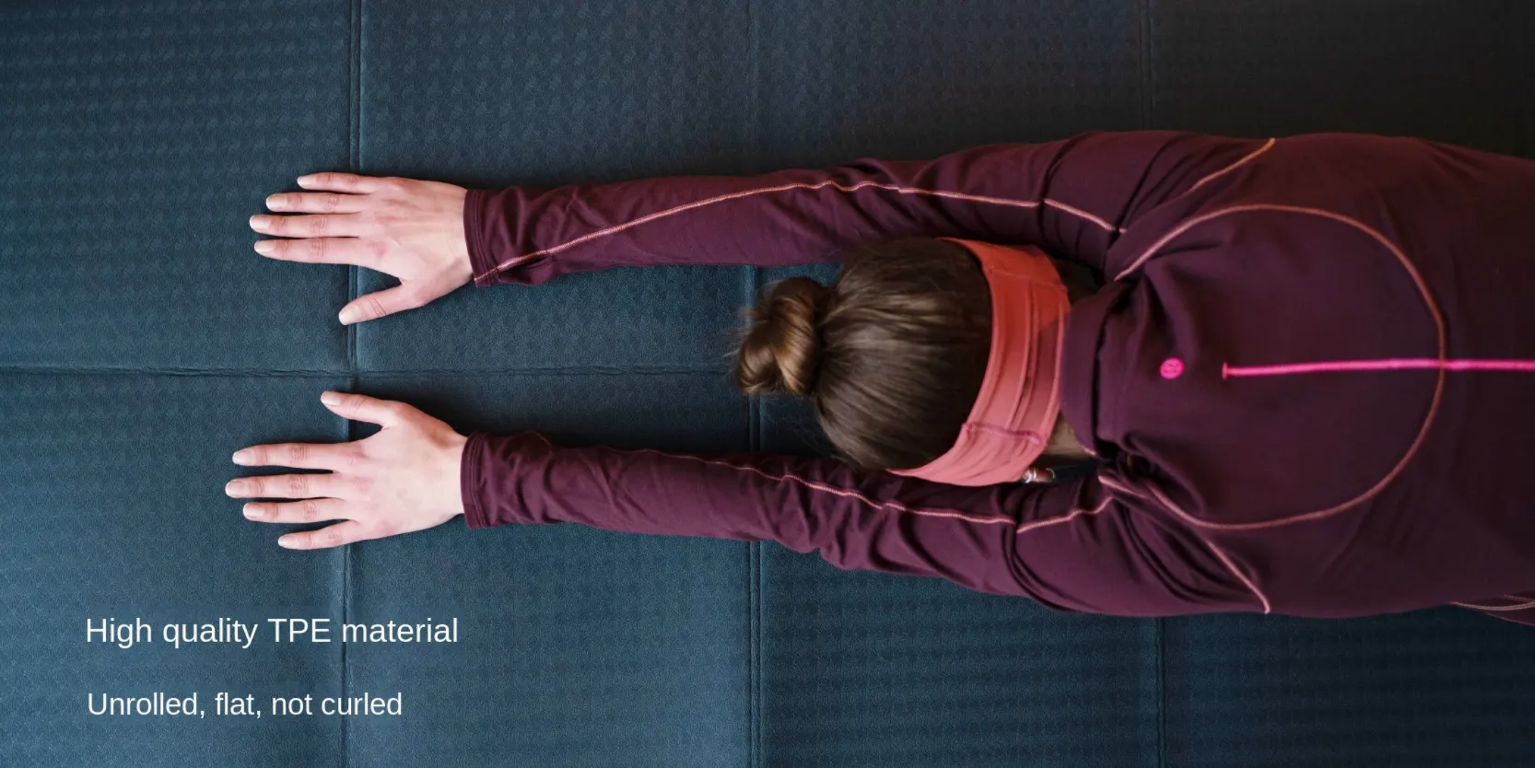 Premium Thick Yoga Folding Mat – Non-Slip, Extra Cushioned Exercise Mat for Comfort & Support