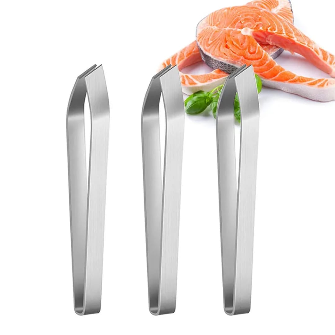 Stainless Steel Fish Bone Tweezer – Precision Tweezers for Safe & Easy Fish Bone Removal