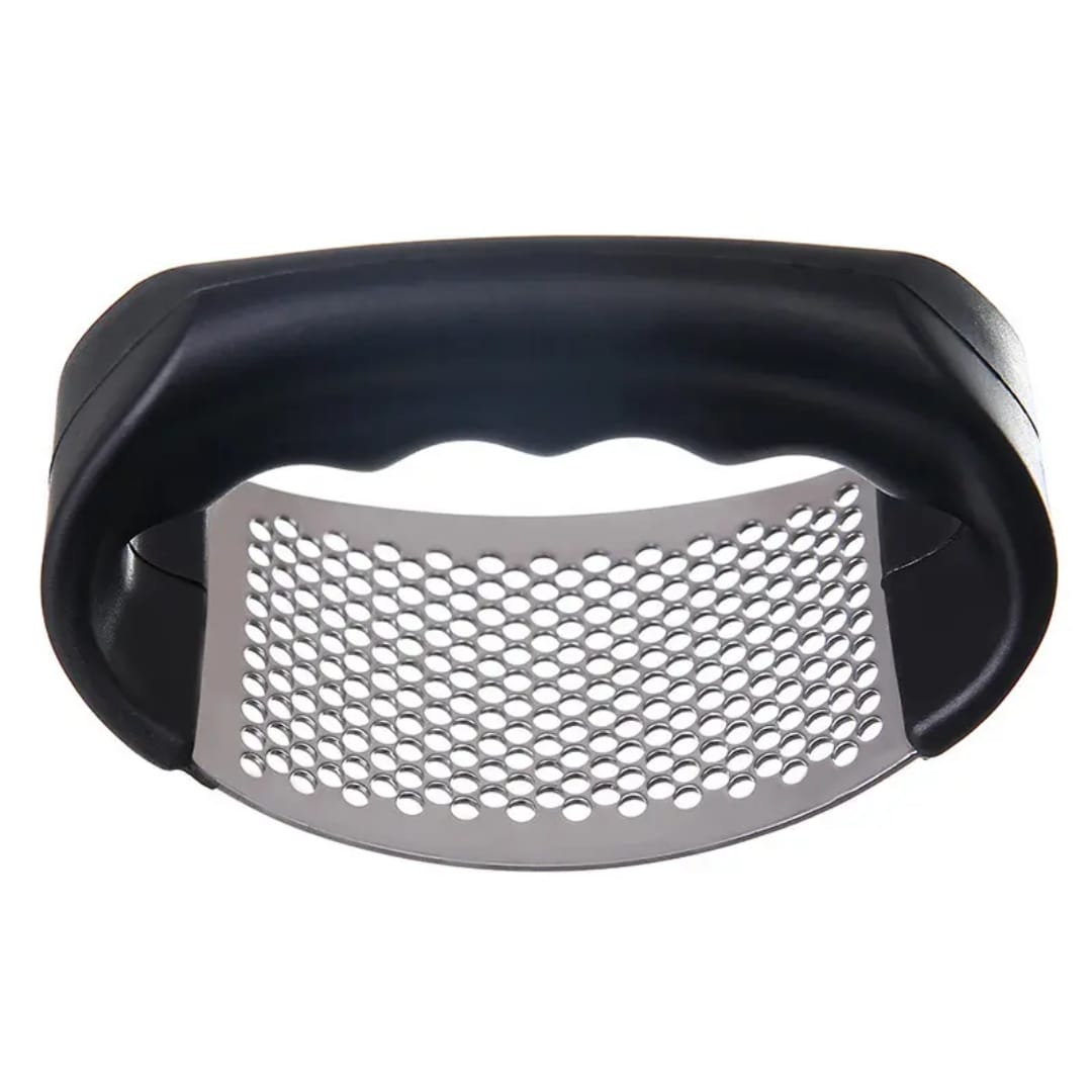 Stainless Steel Garlic Press – Effortless Crushing, No Peeling Required, Durable & Easy to Clean