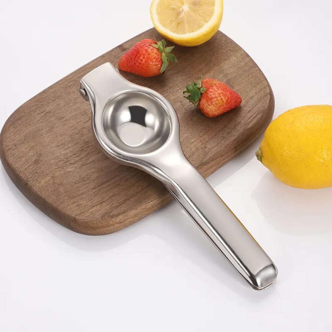 Stainless Steel Lemon Squeezer – Heavy Duty, Effortless Citrus Juicing, Easy to Clean