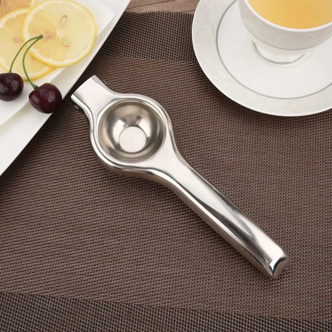 Stainless Steel Lemon Squeezer – Heavy Duty, Effortless Citrus Juicing, Easy to Clean