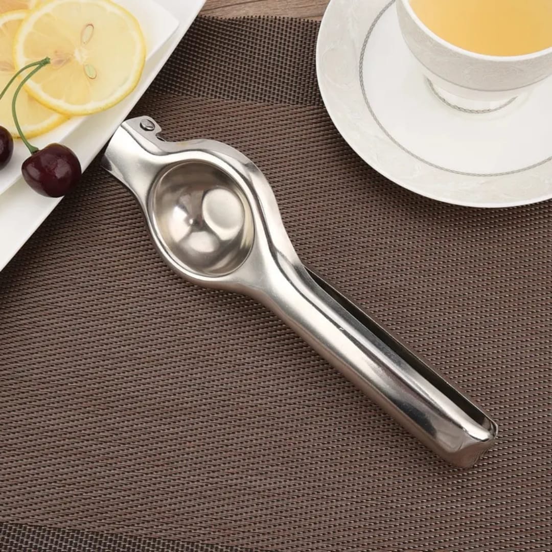 Stainless Steel Lemon Squeezer – Heavy Duty, Effortless Citrus Juicing, Easy to Clean