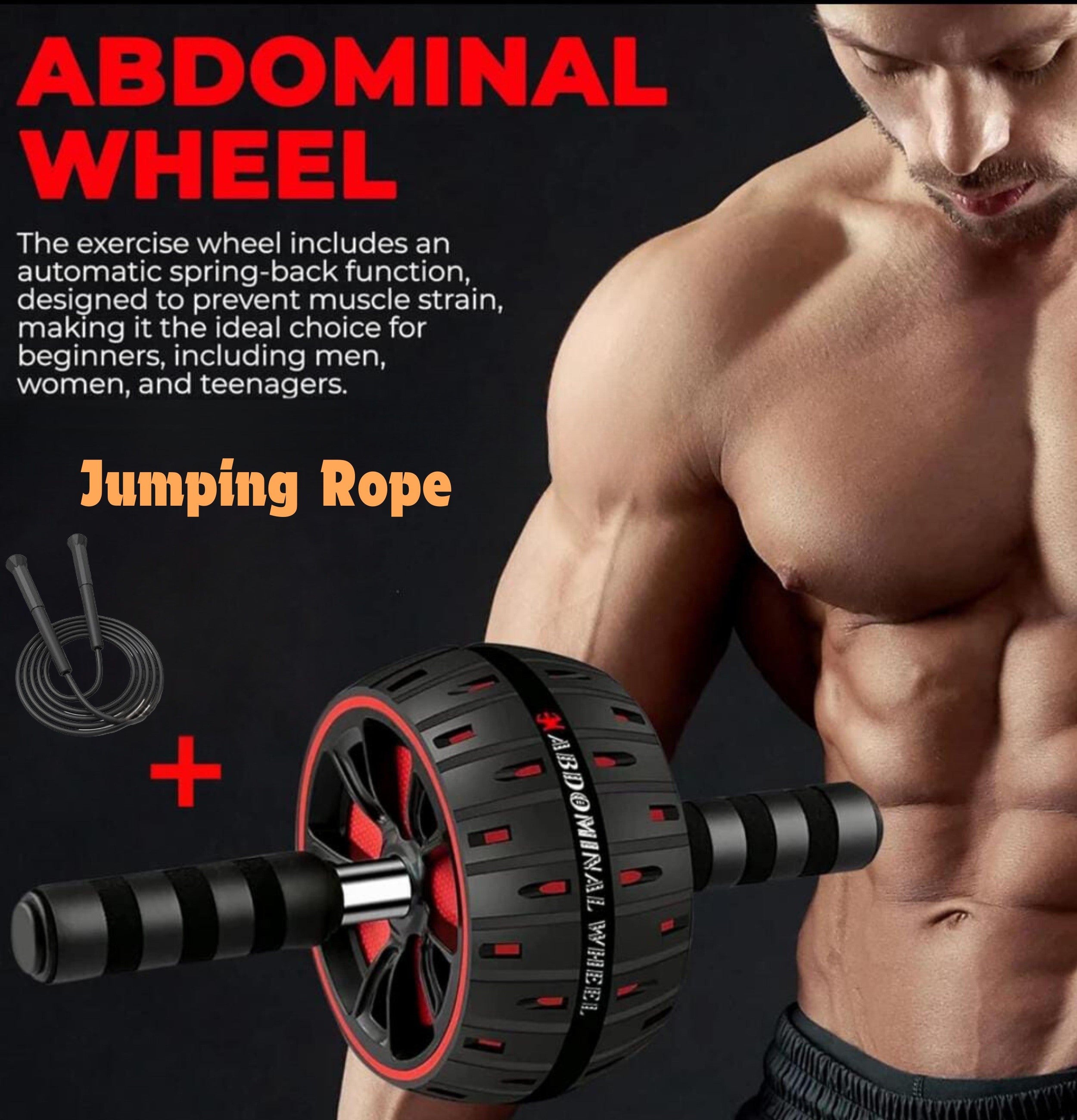 CoreRoll: Single-Wheel Ab Rollers for Maximum Core Engagement