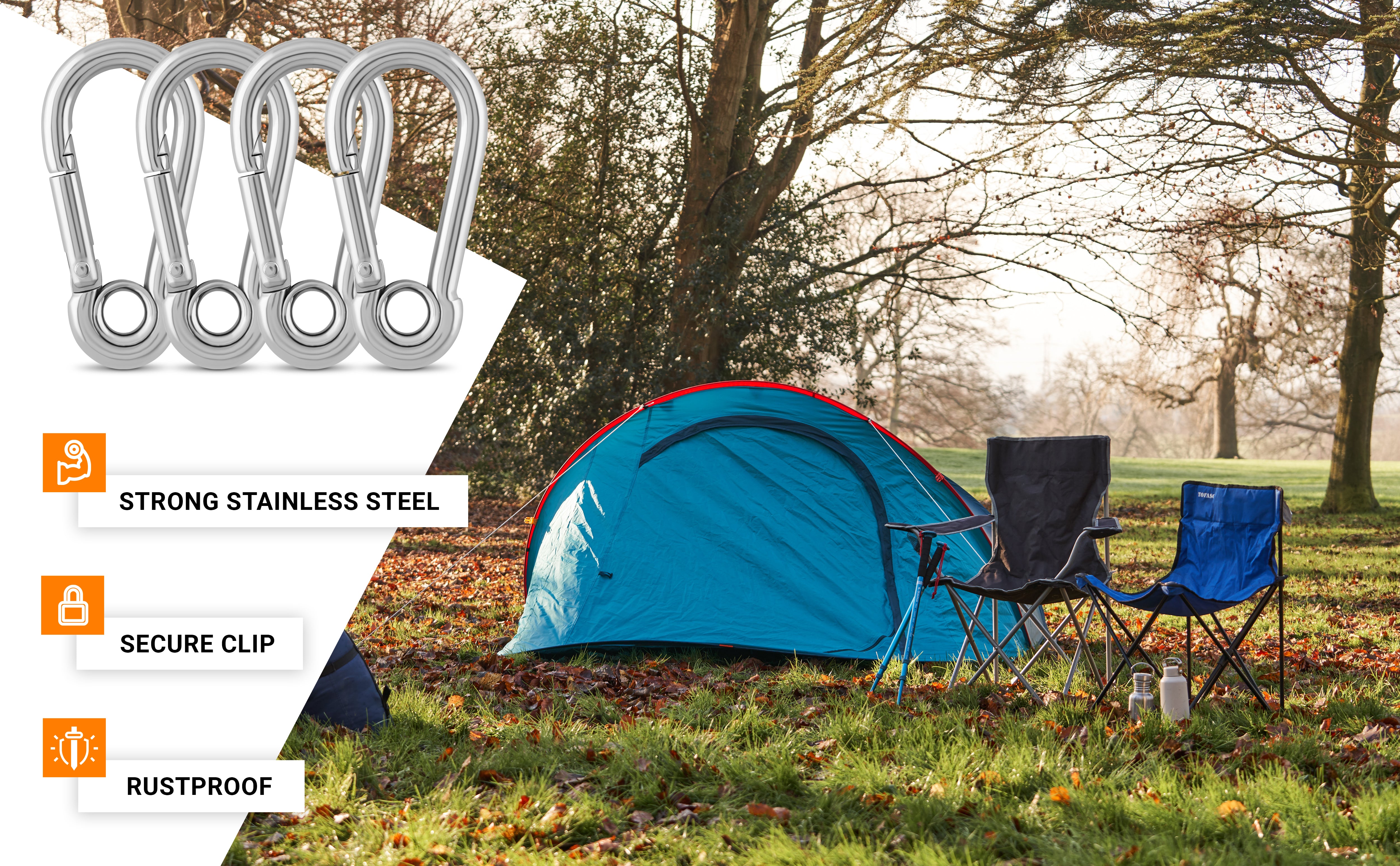 Durable, Multi-Purpose Metal Hooks