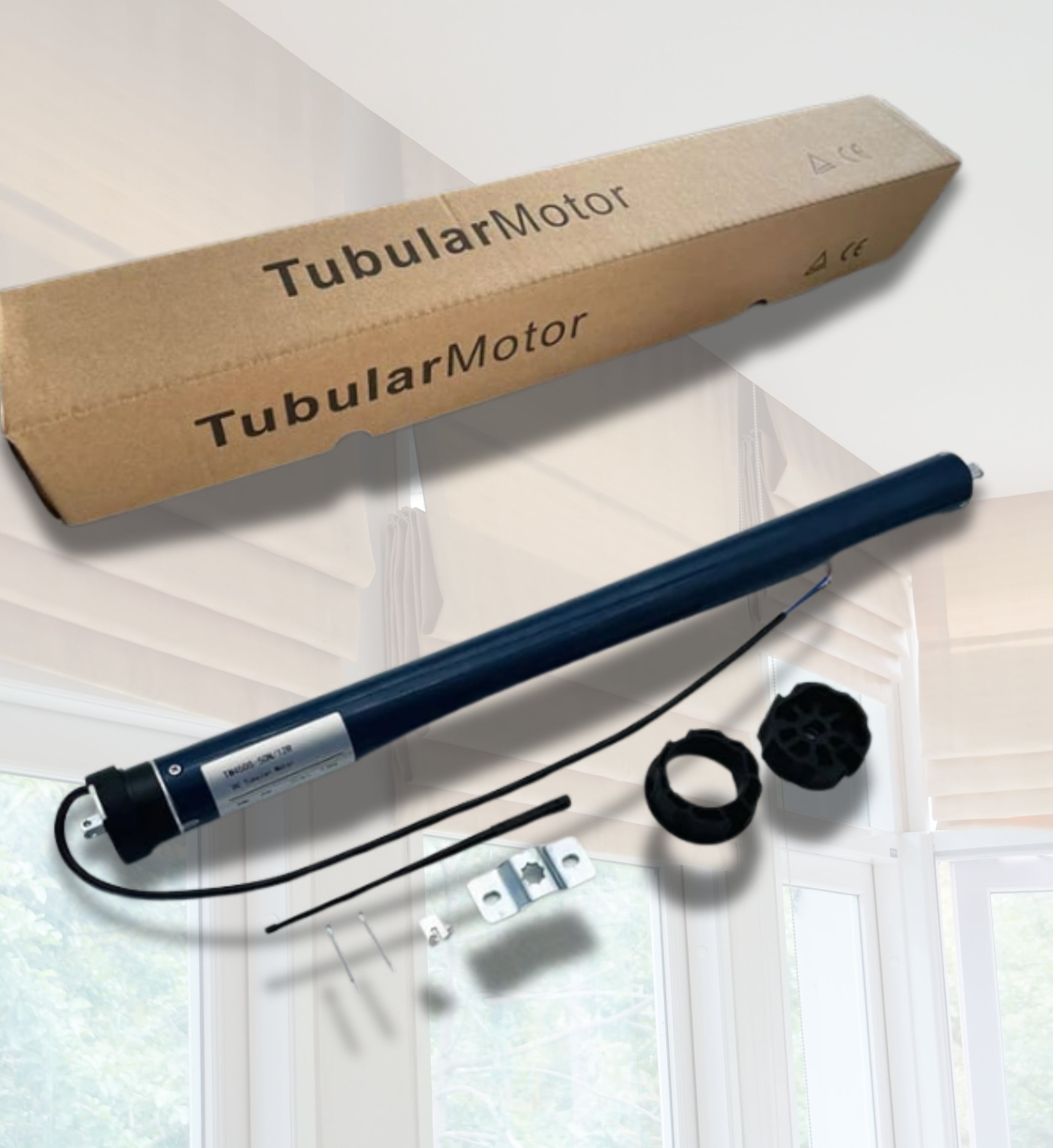 Tubular Motor for Roller Shades & Blinds – Quiet, Powerful, Remote-Ready Automation