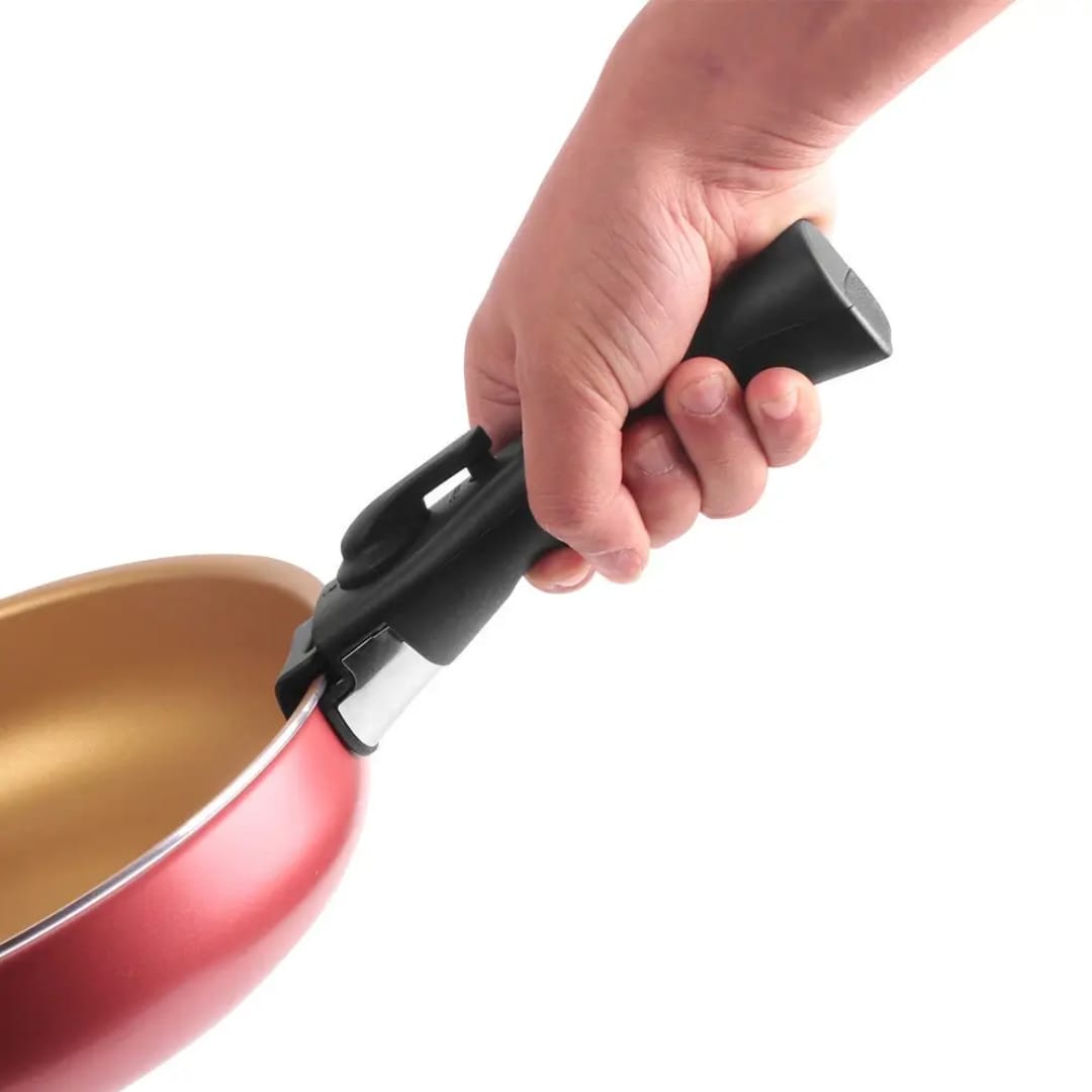 Anti-Scald Heat-Resistant Pan Holder – Secure Grip for Hot Pans & Cookware