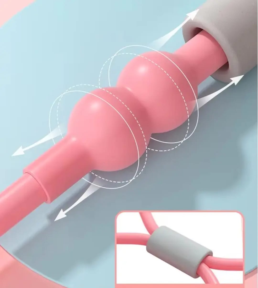 8-Shape Yoga Resistance Band – Ideal for Back & Core Strengthening, Flexibility, and Rehabilitation