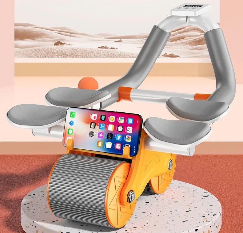 Dual-Wheel Ab Rollers for Stability & Power